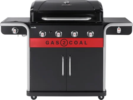 Char-Broil Gas und Holzkohle Hybridgrill Gas2Coal 2.0 440 mit 4 Brennern