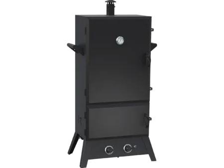 El Fuego Gas-Smoker Portland XXL 2 Brenner Schwarz