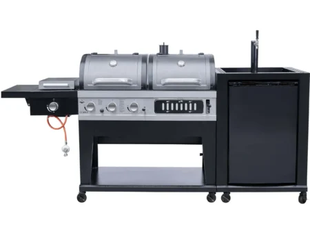 El Fuego Kombigrill 3 in 1 mit Bierkühler und Zapfanlage