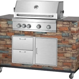 El Fuego Gasgrillküche AY 3000 Built-In ca.147 cm x 130 cm x 68 cm