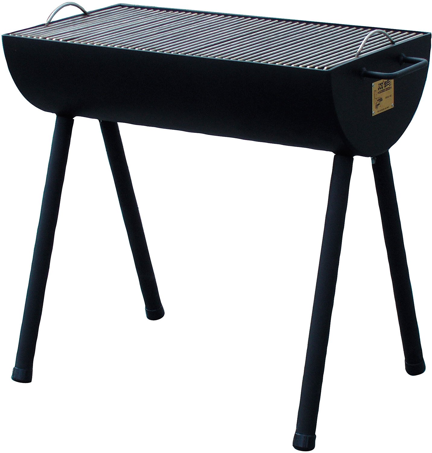 JOE´s Barbeque 20" Half Barrel Holzkohlegrill mit Edelstahl Grillrost