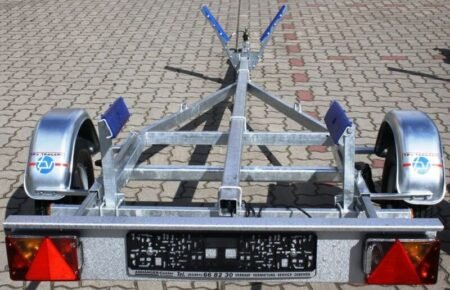 BA 550-L Bootstrailer 550 kg mit Langauflagen