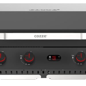 COZZE G 800 COMBO Plancha Grill mit Grillrost 30 mbar EU Version