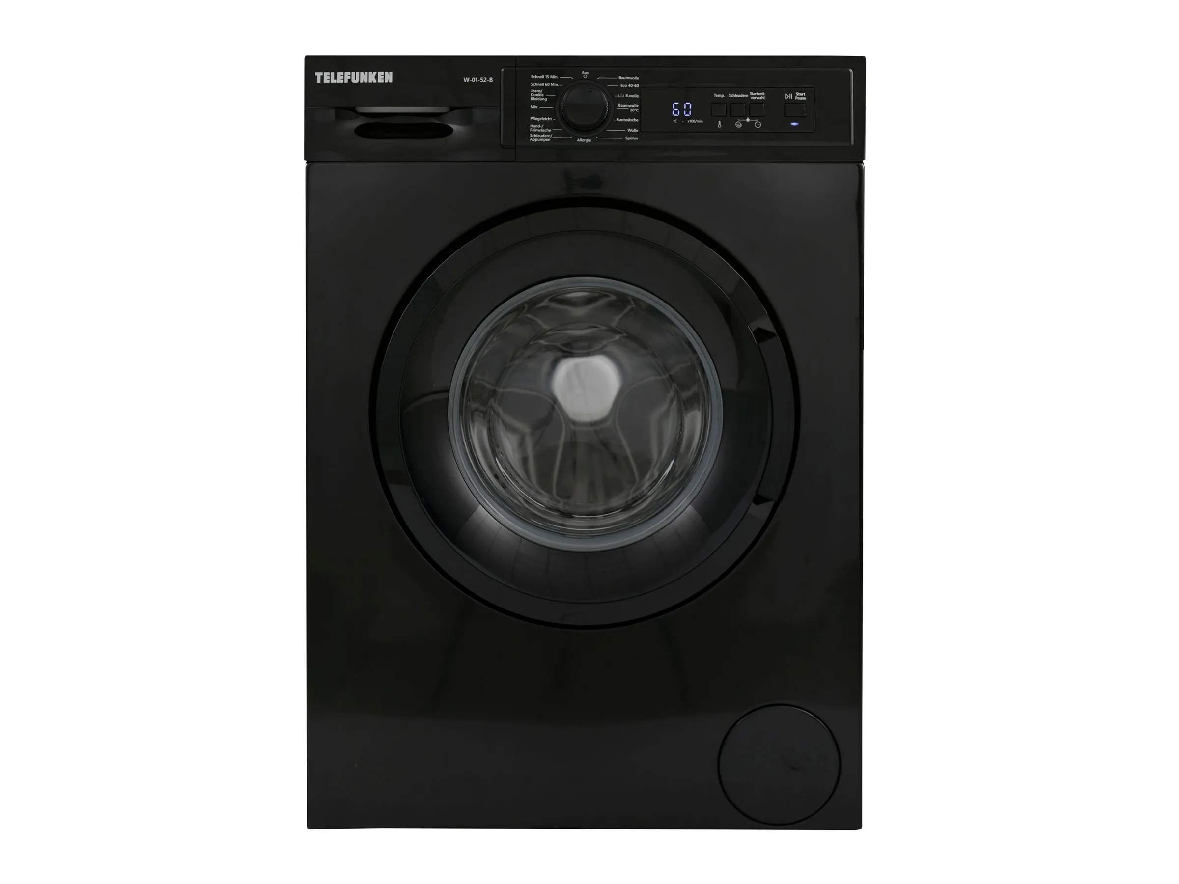 Telefunken Waschmaschine 8kg Schontrommel W-8-1400-A-DI Inox – Bild 8
