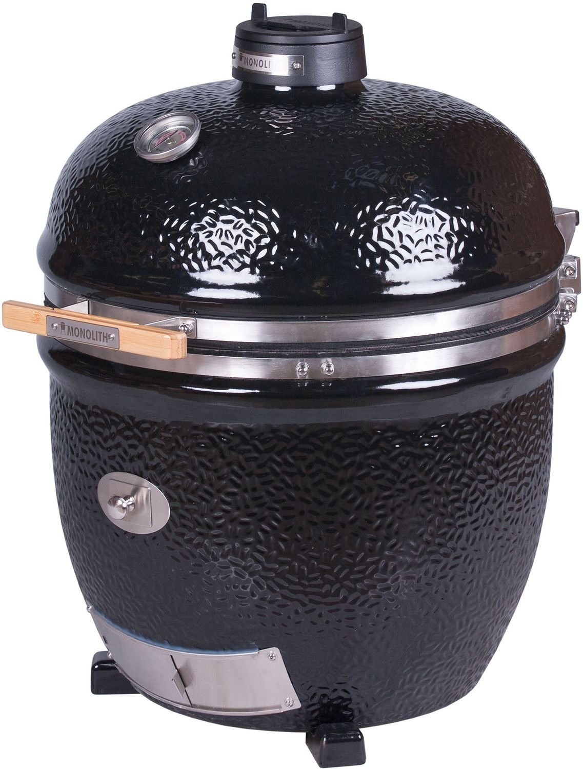 Monolith Grill LeCHEF BBQ GURU - PRO-Serie 2.0 Schwarz - OHNE Gestell und Seitentischen – Bild 3