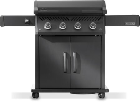 Napoleon Plancha Grill Phantom Rogue Pro 30 mattschwarz mit Edelstahlplancha 70 x 44 cm