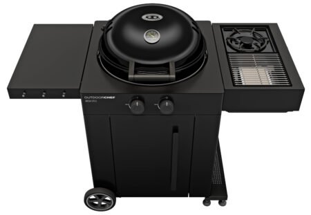 Outdoorchef Gas Kugelgrill Station AROSA 570 G EVO PLUS Black mit Blazing Cooking Zone