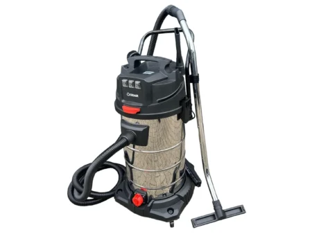 DeTec. Industriesauger 3000W Nass Trocken Sauger 100 Liter Edelstahl Behälter Gewerbe Staubsauger