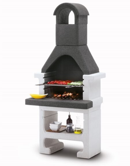 Palazzetti Grillkamin inkl. Montagematerial Aral black
