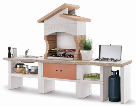 Palazzetti Outdoor Küche Cordoba inkl. Montagematerial