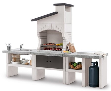 Palazzetti Outdoor Küche Guanaco 2 inkl. Montagematerial