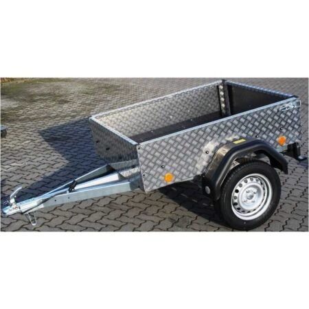 TPV Kastenanhänger aus Aluminium Riffelblech