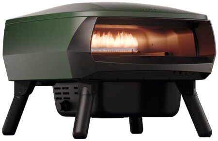 Witt Pizzaofen Piccolo Rotante 13" matt grün inkl. Pizzaschieber