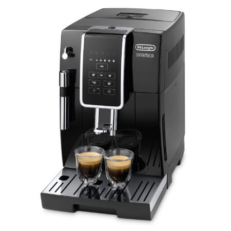 De'Longhi Dinamica ECAM 350.15.B Kaffeevollautomat mit Milchaufschäumdüse für Cappuccino