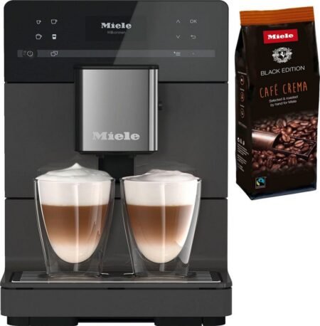 Miele Kaffeevollautomat CM 5315 Active Graphitgrau, One Touch for Two Zubereitung