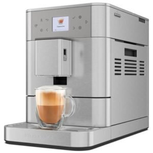 KitchenAid Kaffeevollautomat 5KES8556ESX Kaffeemaschine mit 15 voreingestellten Rezepten, silber