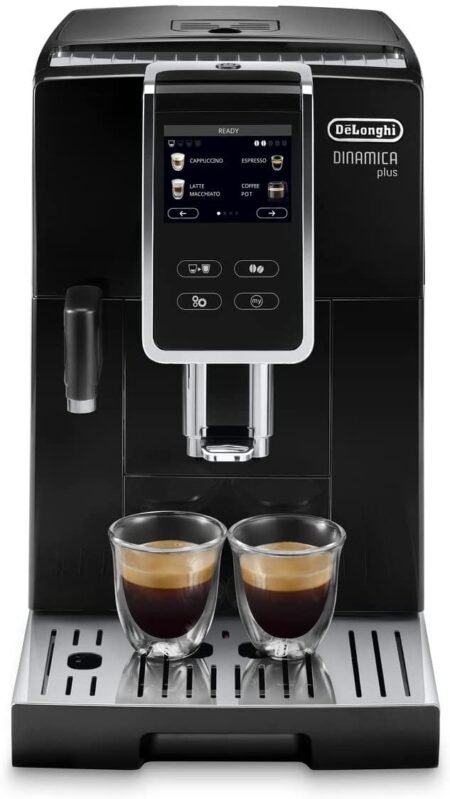 De'Longhi ECAM 370.70.B Dinamica Plus Kaffeevollautomat mit LatteCrema-Systemschwarz