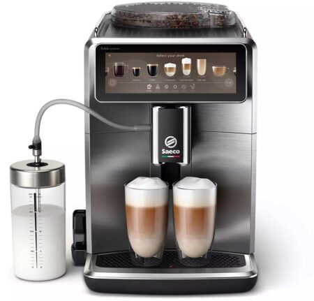 Saeco SM 8785 00 Xelsis Deluxe Kaffeevollautomat schwarz-silber