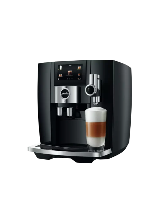 Jura J8 Piano Black EA Kaffeevollautomat, 280g Bohnenbehälter,
