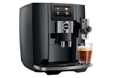 JURA Kaffeevollautomat 15562 J10 Piano Black Kaffeemaschine mit Cold Extraction Process