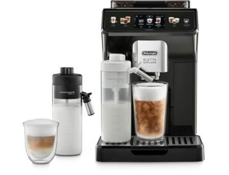 De'Longhi Eletta Explore Cold BrewKaffeevollautomat, Schwarz