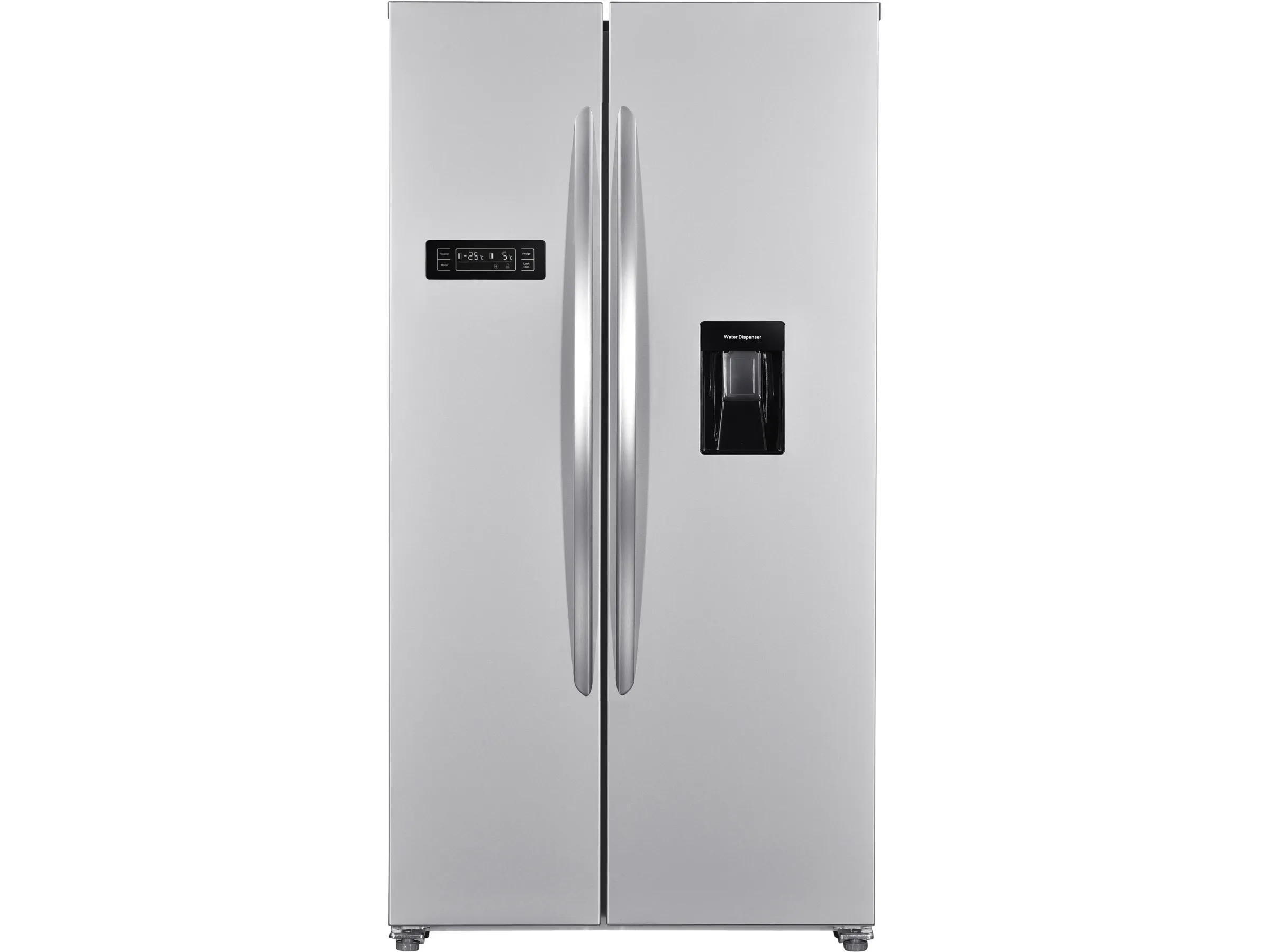 Wolkenstein Kühl-Gefrierkombination WSBS518NFWDEIX Silber