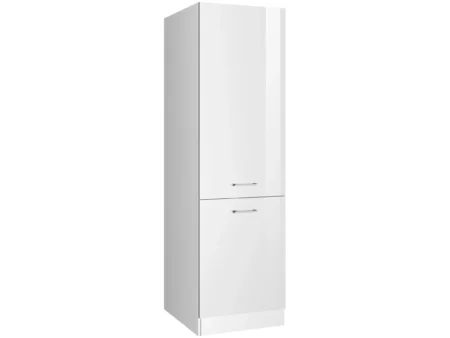 Held Möbel Küchen Gefrierschrankumbau Mailand 60 cm Hochglanz Weiß/Weiß