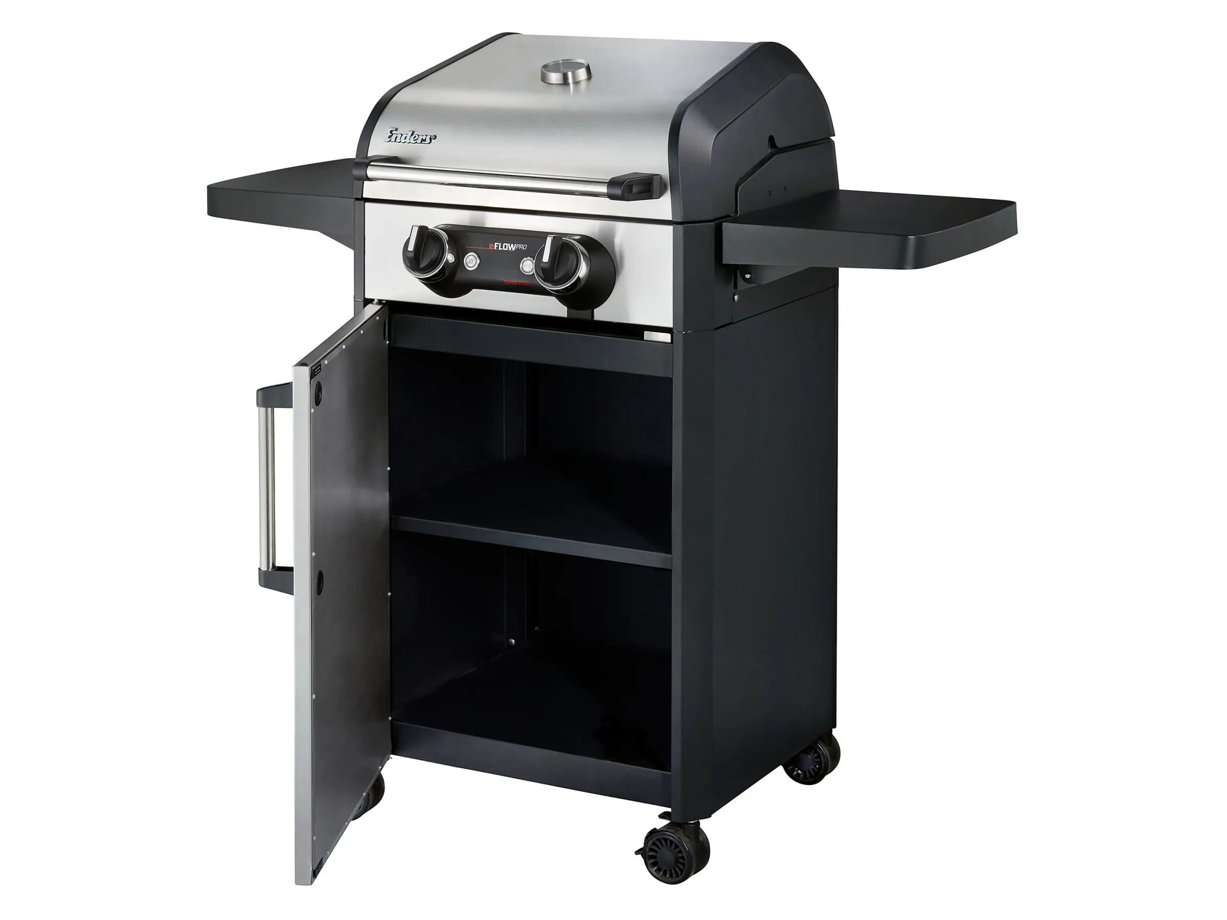 Enders Elektrogrill eFlow Pro 2 Turbo 3 kW Silber – Bild 7