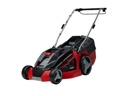 Einhell Power X-Change Akku-Rasenmäher GE-CM 43 Li 63 l Fangkorb inkl. 2 Akkus