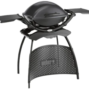 Weber Stand-Elektrogrill Q 2400 Dark Grey mit 2.200 W