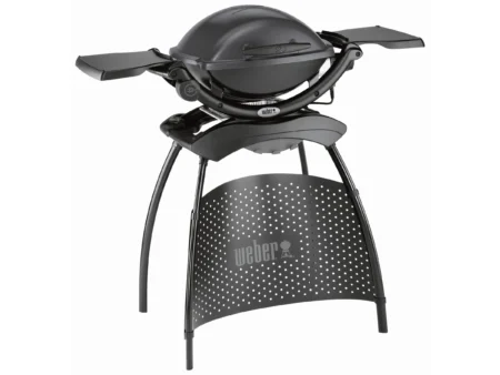 Weber Elektro-Standgrill Q1400 mit 2 Seitentischen 2.200 W
