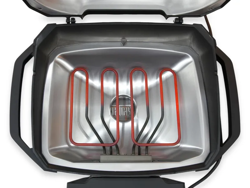 Weber Elektrogrill Pulse 2000 mit Rollwagen 49 cm x 39 cm 2.200 W Schwarz – Bild 15