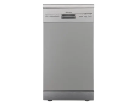 Respekta Unterbau-Geschirrspüler Bena 45 cm Silber