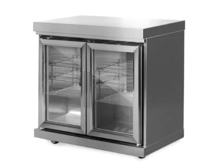 MyOutdoorKitchen Zweitüriger Modul Kühlschrank Stainless Collection