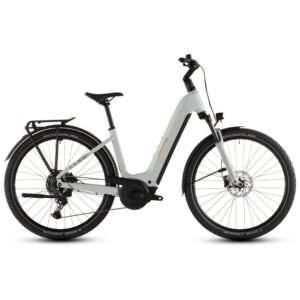 CUBE NURIDE HYBRID Performance 600 E-Bike Easy Entry 2026 desertstone / grey