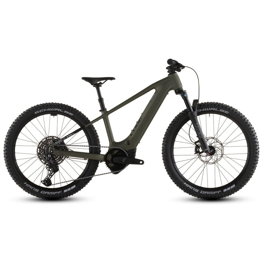 CUBE ACID 240 HYBRID ROOKIE SLX 400X 24" E-Bike 2026 Kinder reedgreen / matrix