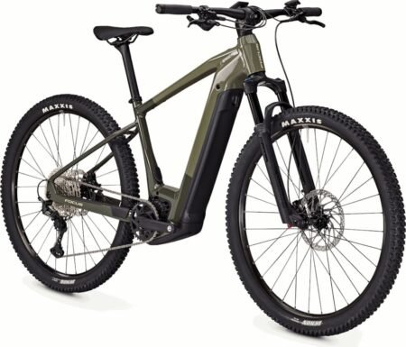 FOCUS JARIFA² 6.9 E-Mountainbike 2024 Urbangreen / Huntmansgreen glossy