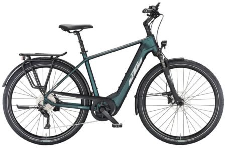 KTM MACINA TOUR CX 510 Trekking E-Bike green purple flip matt