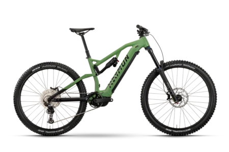 Raymon Trailray 170 2025 29 Zoll E-MTB Fully reseda green / black / violet