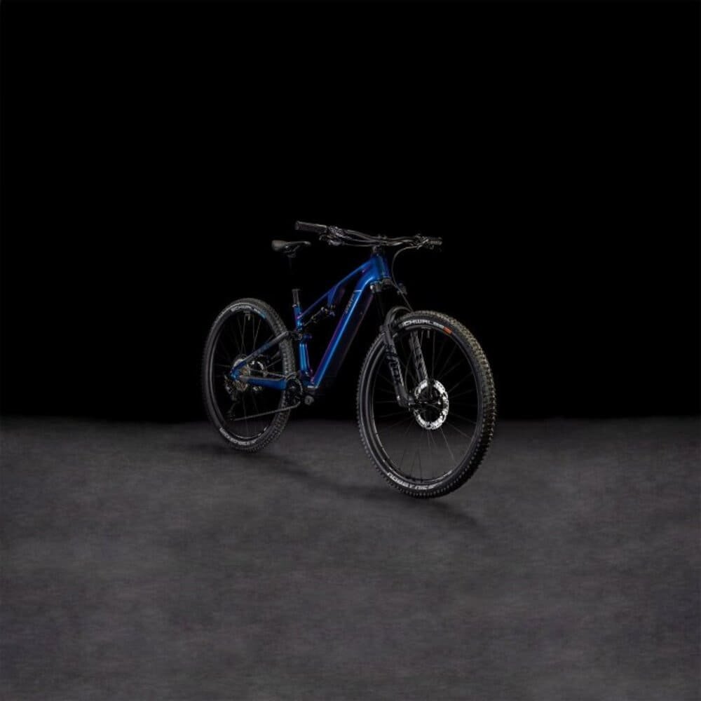 CUBE AMS HYBRID ONE44 C:68X SLX 400X 29" Carbon E-Mountainbike 2025 deepcobalt / black – Bild 2