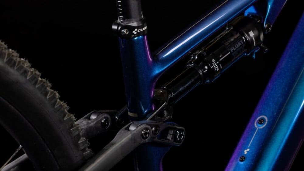 CUBE AMS HYBRID ONE44 C:68X SLX 400X 29" Carbon E-Mountainbike 2025 deepcobalt / black – Bild 4