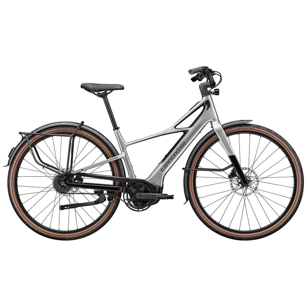 Cannondale FLYING V 1 28" Carbon City E-Bike - 2026 silber – Bild 2