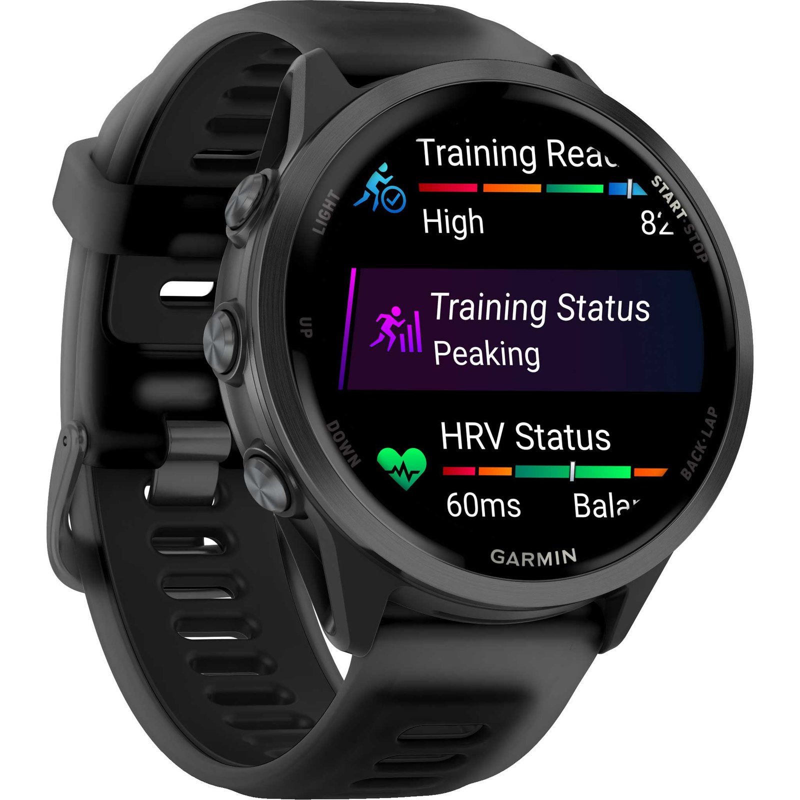 Garmin Forerunner 570 GPS Smartwatch 47mm - Steinweiss/Amp Yellow – Bild 7