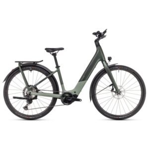 E-Bike CUBE KATHMANDU HYBRID C:62 SLT 400X Trekking 2025 Carbon stellar / origanogreen