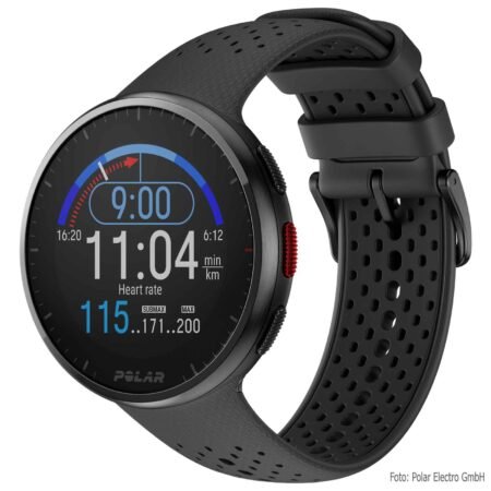Polar Pacer Pro GPS Laufuhr - Carbon Gray