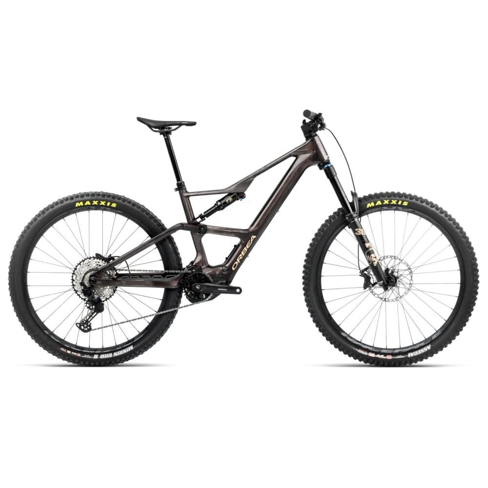 E-Mountainbike Orbea RISE LT M20 2025 Cosmic Carbon View Golden Sand gloss – Bild 3