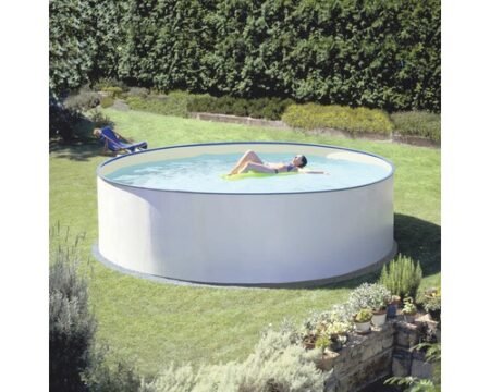 Aufstellpool Planet Pool Stahlwandpool-Set Basic rund 450x120 cm inkl.