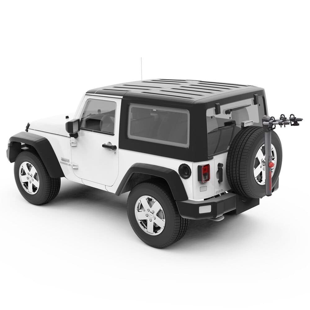 Yakima SpareRide Fahrradträger für zwei Fahrräder grau/rot – Bild 9