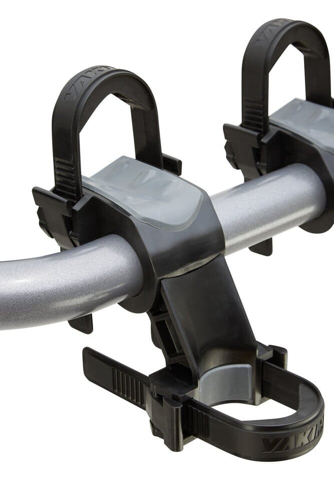 Yakima SpareRide Fahrradträger für zwei Fahrräder grau/rot – Bild 11