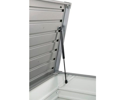 Auflagenbox Biohort FreizeitBox 130 441 l inkl. Gasdruckfedern 134 x 62 x 71 cm quarzgrau-metallic – Bild 4